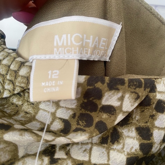 Michael Kors Snakeprint Strapless Mini Dress NWT - Picture 7 of 10